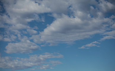 Sky with soft clouds