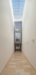 Corridor, interior of a modern building