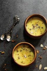 Basundi / Rabri - Indian Milk pudding made during the festival of Diwali