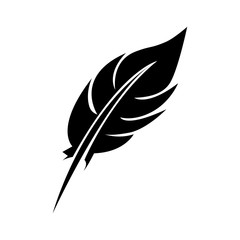 Obraz premium single feather icon image vector illustration design 