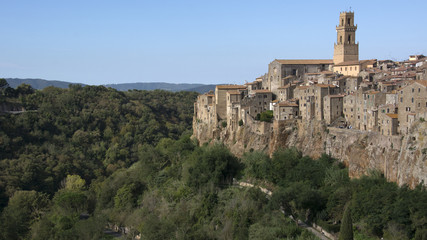 Fototapeta na wymiar Pitigliano, Grosseto, Toscana, Italia, Europa