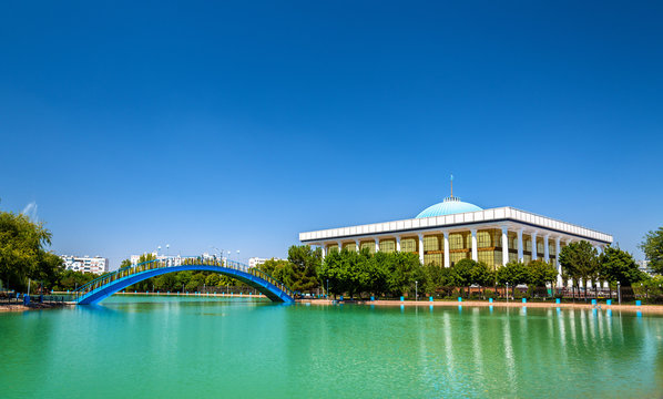 The Parliament of Uzbekistan in Tashkent