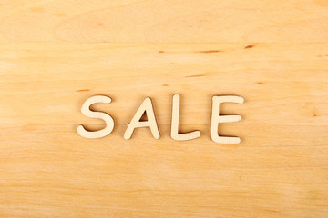 Wooden letters sale