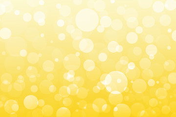 Abstract yellow, golden lights, bokeh background