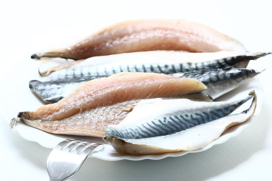 Filetti di pesce crudo