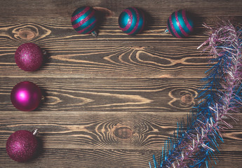 Christmas and new year background