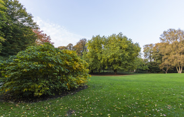 Obraz premium Knoops-Park im Herbstkleid in Bremen