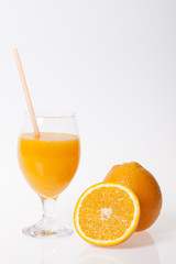 Fresh oranges fruit