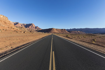 Lees Ferry Road in Northern Arizona