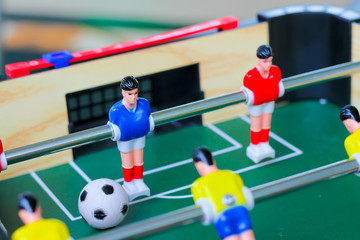 football table soccer, Table football game, Soccer table with re