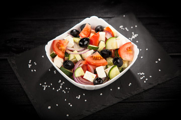 Delicious greek salad