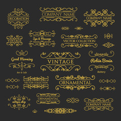 Calligraphic design elements