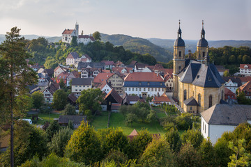 Obraz premium Gößweinstein in der Fränkischen Schweiz