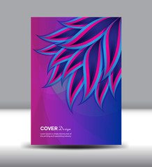 purple Cover design vector illustration, annual report cover, book cover, magazine cover, brochure flyer, advertisement