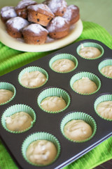 homemade cakes, muffins