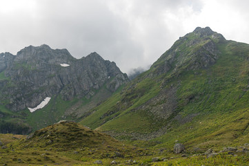 mountains of Abkhazia