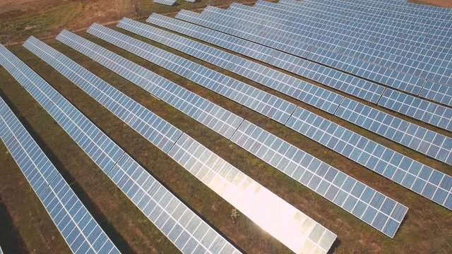 Solar panels / Aerial videos 4k