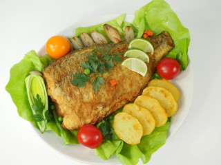 baked fish