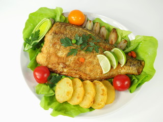 baked fish