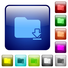 Download folder color square buttons