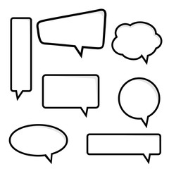 Speech Bubble, Vector