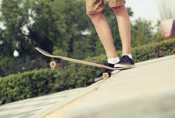 Naklejka na ściany i meble Skateboarding