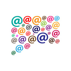 Email marketing vector illustration