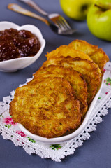 Traditional potato pancakes