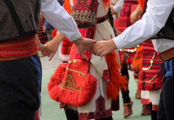 Balkan folk dance exhibition