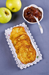 Traditional potato pancakes