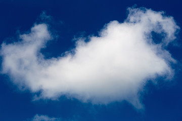 Blue sky with clouds