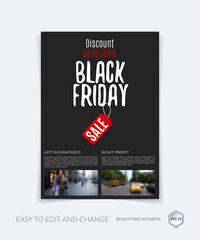 Brochure template layout, cover design annual report, magazine, 