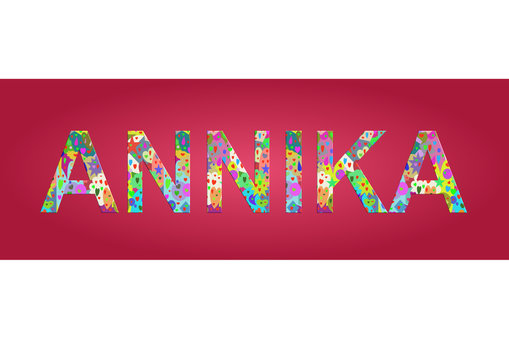 Vorname Annika, Grafik