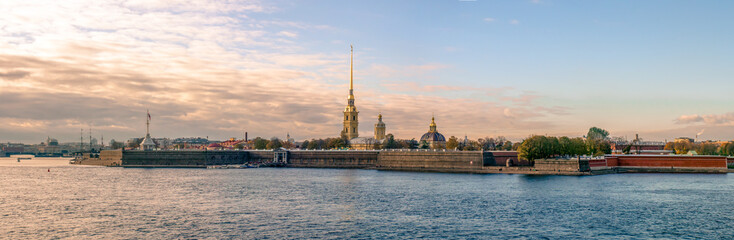 panoramic Peter and Paul Fortress,Peter and Paul Fortress