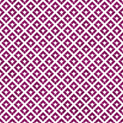 Pink and White Diagonal Squares Tiles Pattern Repeat Background