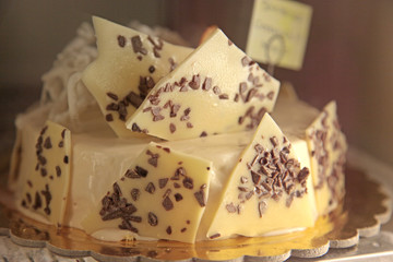 white chocolate pie