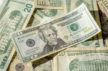 10 and 20 Dollar Bills