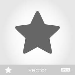 Star, favorite icon vector