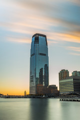 A building at river front in Jersey City.