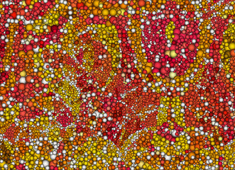 many different atom backgrounds