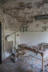 Spital in Prypjat bei Chernobyl