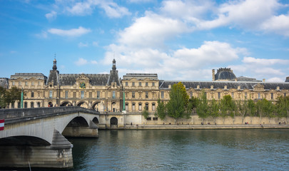 Fototapeta na wymiar Louvre in Paris, France