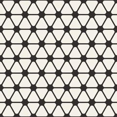 
Vector Seamless Black and White Tracery Lines Pattern. Abstract Geometric Background Design. Vector illustration