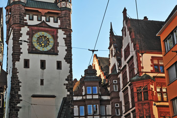 Obraz premium Friburgo, Freiburg - la cattedrale, Germania