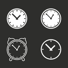 Clock - vector icon.