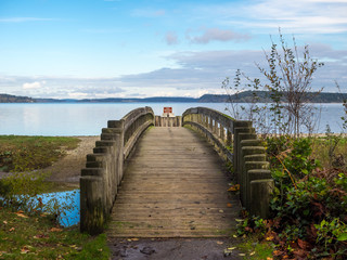 Fototapeta premium Bridge To The Sea