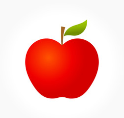 Fototapeta premium Apple vector illustration