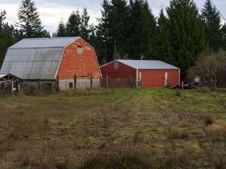 Fototapeta premium Roadside Barn