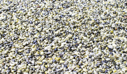 Texture - small stones of different colors