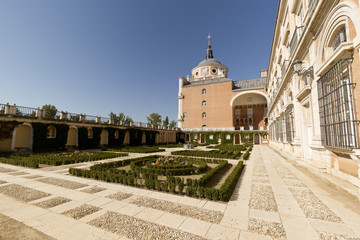 Royal Palace of Aranjuez, province of Madrid, Spain. Horizontal shoot